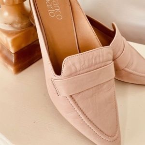 Franco Sarto Pink Slide Shoes, size 8.5